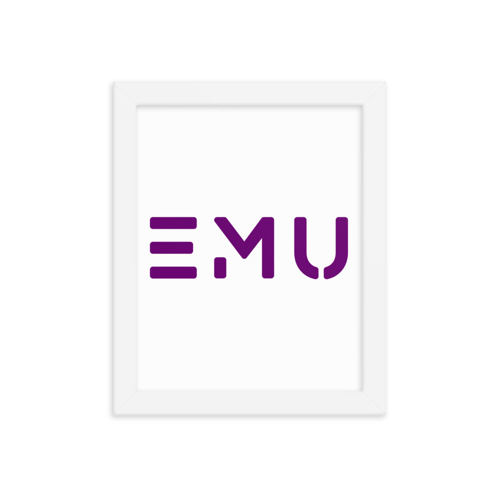 EMU Framed Poster